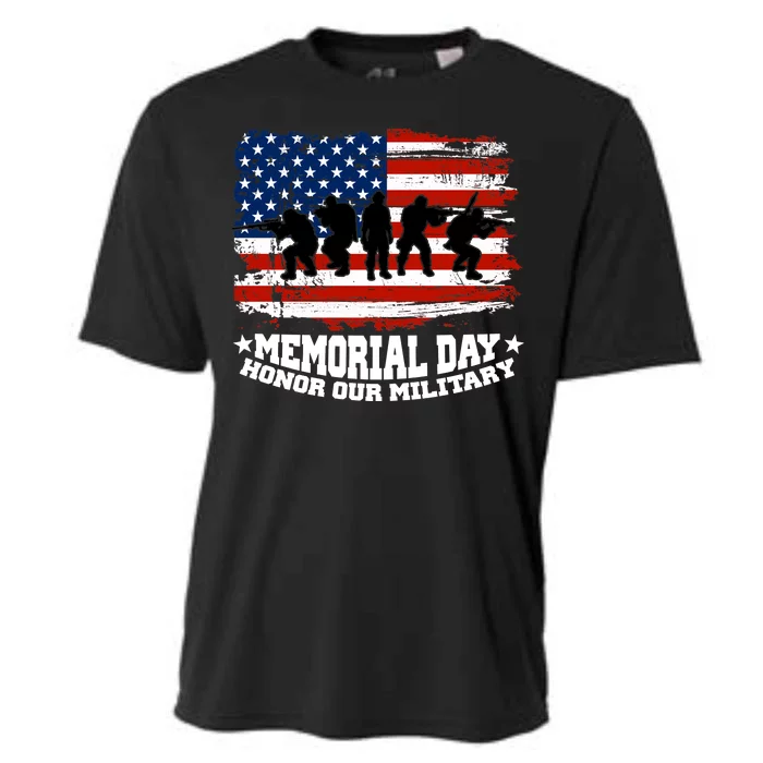 Honor Our Military  Memorial Day Cooling Performance Crew T-Shirt