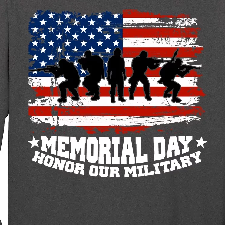 Honor Our Military  Memorial Day Long Sleeve Shirt