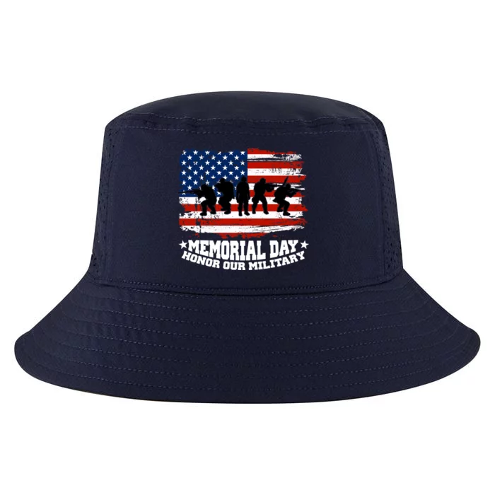 Honor Our Military  Memorial Day Cool Comfort Performance Bucket Hat