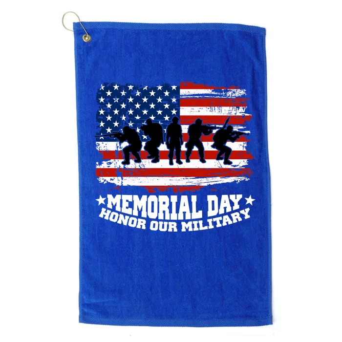 Honor Our Military  Memorial Day Platinum Collection Golf Towel