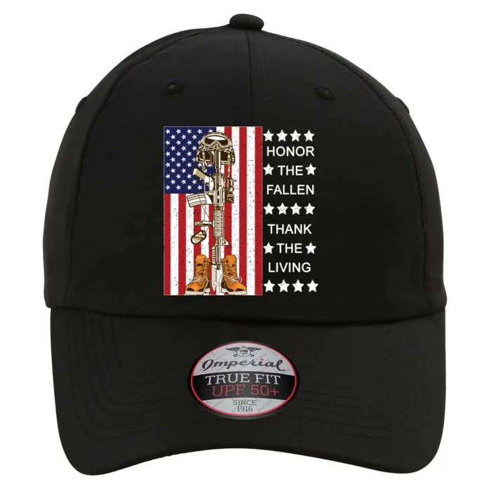 Honor The Fallen Thank The Living Memorial Day Veteran The Original Performance Cap