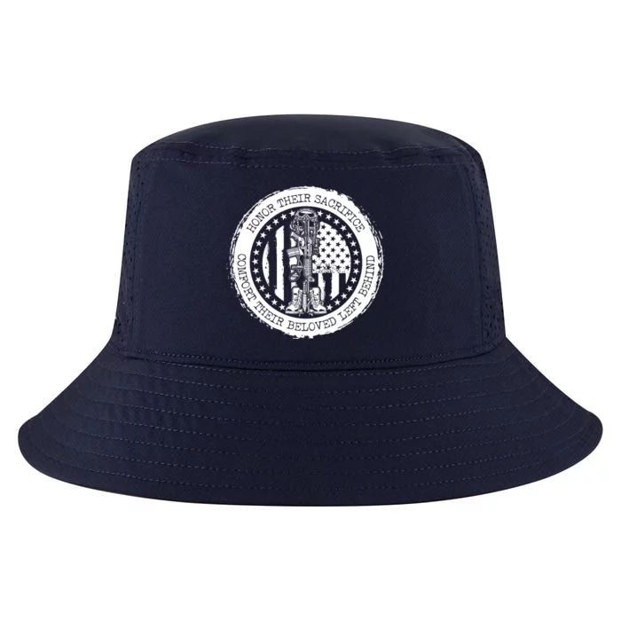 Honor Their Sacrifice Comfort Their Beloved Left Behind Cool Comfort Performance Bucket Hat