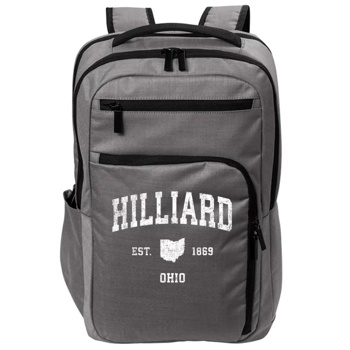 Hilliard Ohio Oh Vintage Sports Impact Tech Backpack