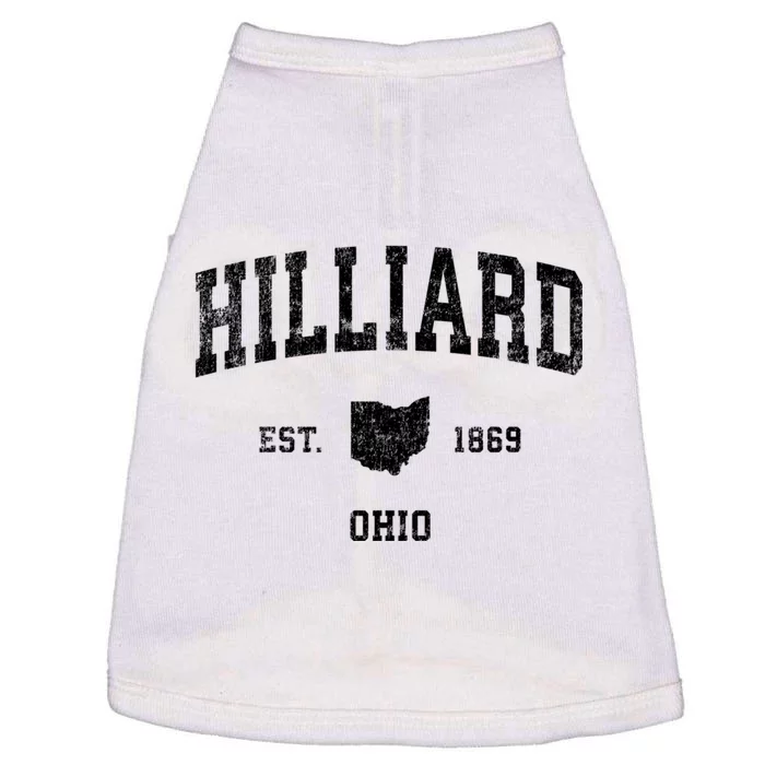 Hilliard Ohio Oh Vintage Sports Doggie Tank