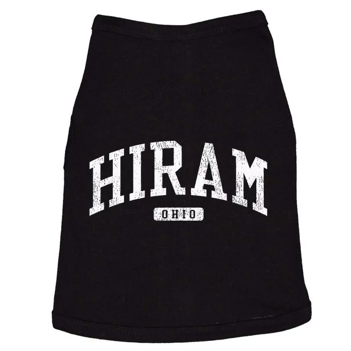 Hiram Ohio Oh Js03 College University Style Doggie Tank