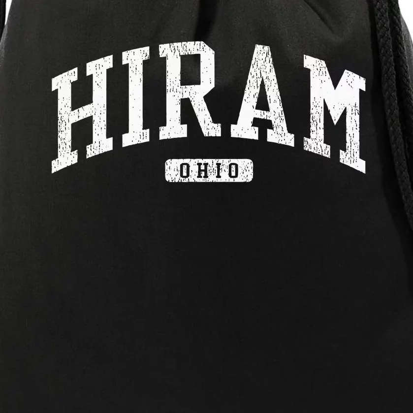 Hiram Ohio Oh Js03 College University Style Drawstring Bag