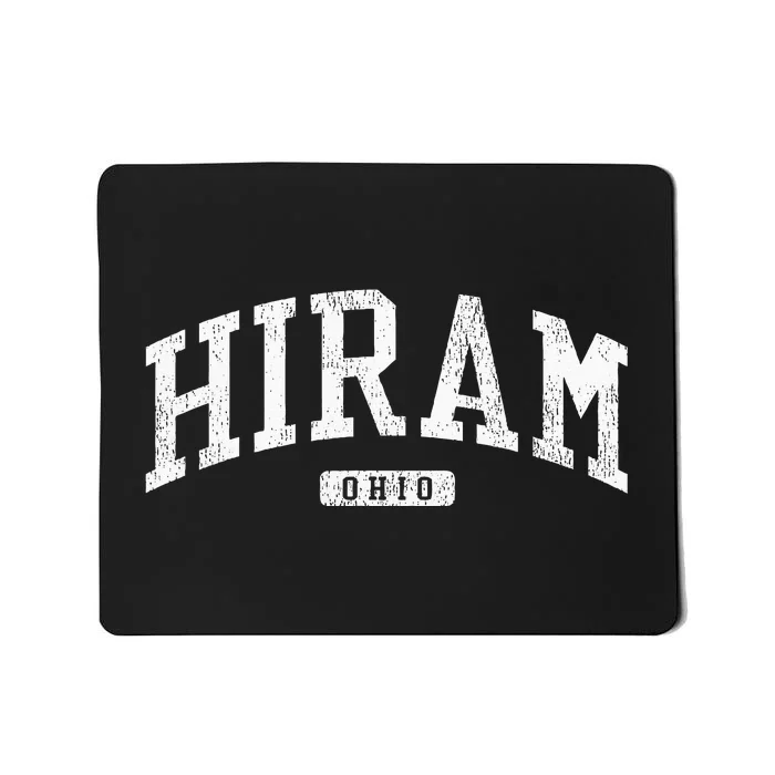 Hiram Ohio Oh Js03 College University Style Mousepad