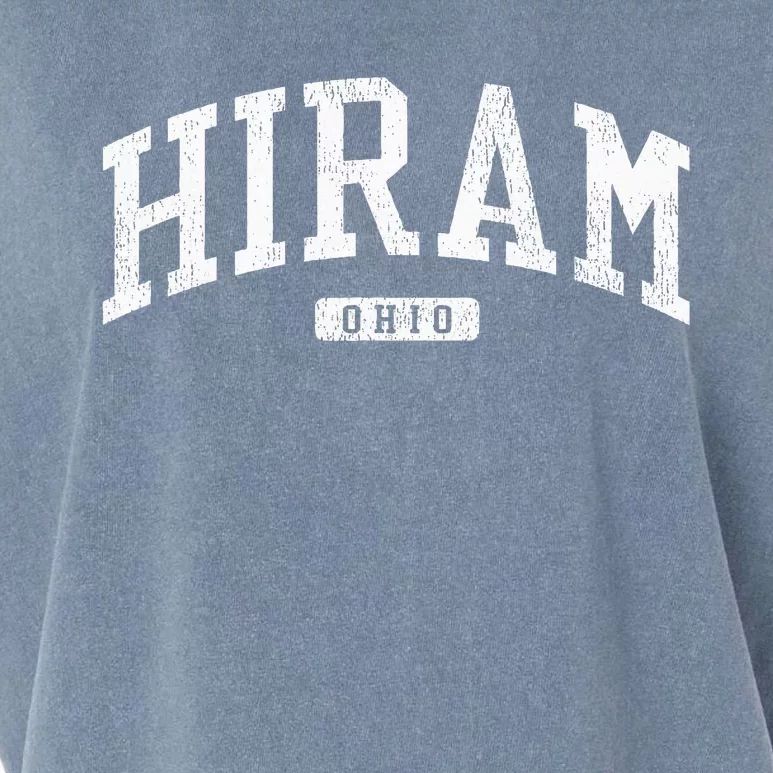 Hiram Ohio Oh Js03 College University Style Garment-Dyed Women's Muscle Tee