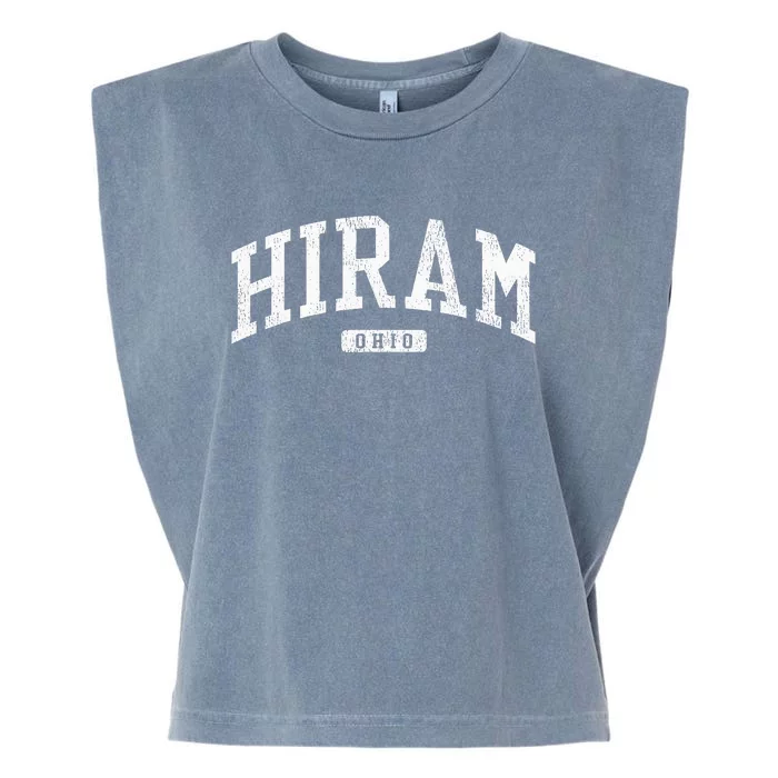 Hiram Ohio Oh Js03 College University Style Garment-Dyed Women's Muscle Tee