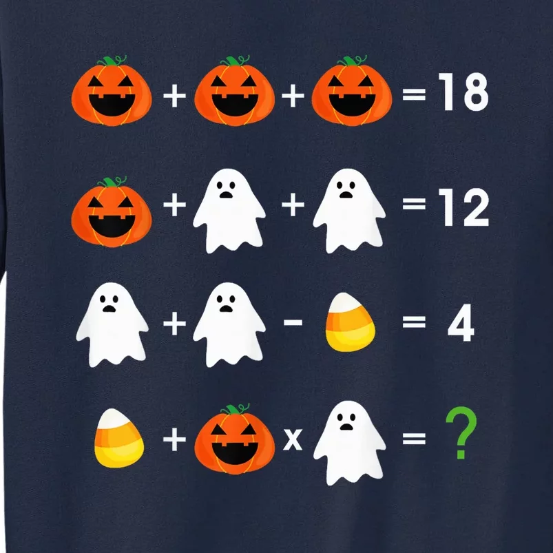 Halloween Order Of Operations Quiz Math Teacher Math Nerd Tall Sweatshirt