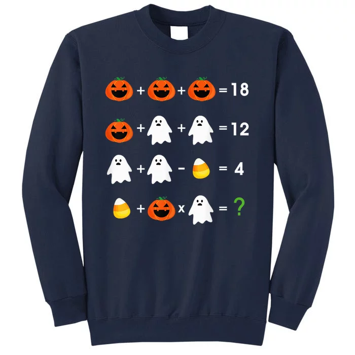 Halloween Order Of Operations Quiz Math Teacher Math Nerd Tall Sweatshirt