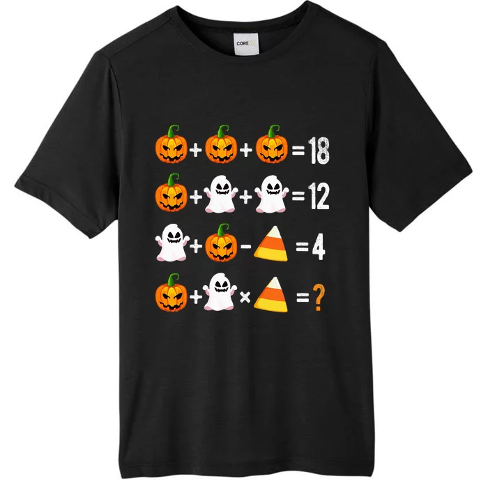 Halloween Order Of Operations Math Halloween Teacher Pumpkin ChromaSoft Performance T-Shirt