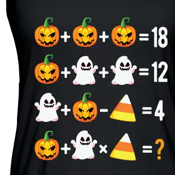 Halloween Order Of Operations Math Halloween Teacher Pumpkin Ladies Essential Flowy Tank