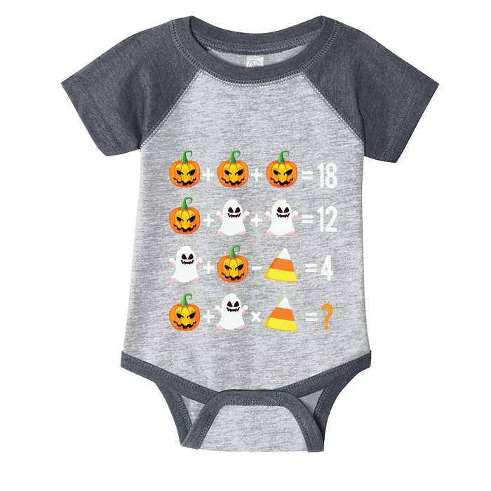 Halloween Order Of Operations Math Halloween Teacher Pumpkin Infant Baby Jersey Bodysuit