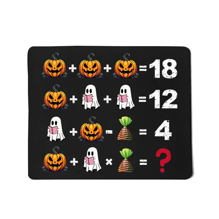 Halloween Order Of Operations Math Halloween Teacher Pumpkin Mousepad