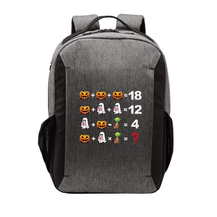 Halloween Order Of Operations Math Halloween Teacher Pumpkin Vector Backpack