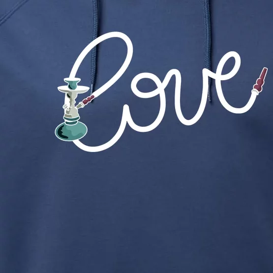 Hookah Love Performance Fleece Hoodie