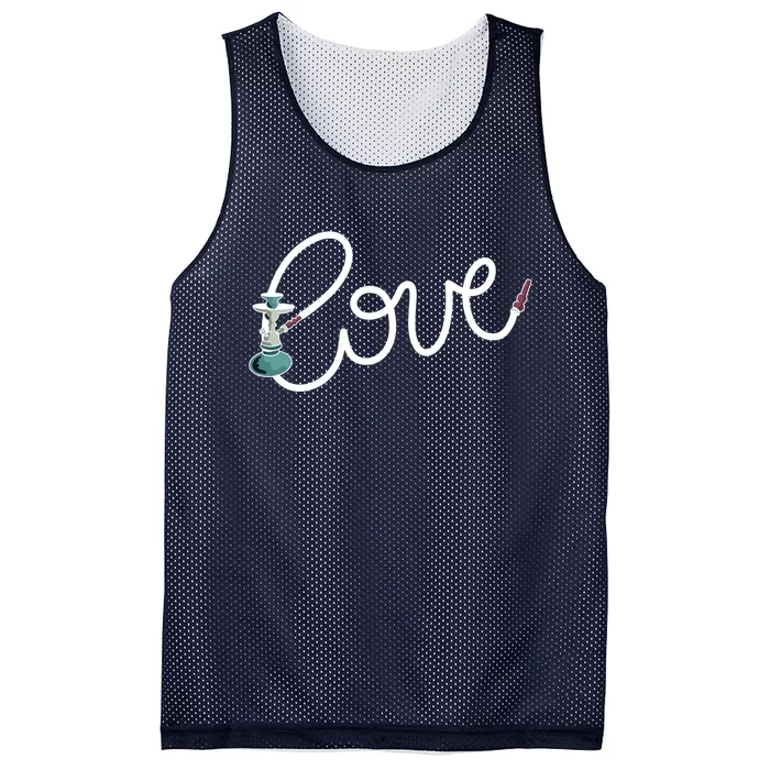 Hookah Love Mesh Reversible Basketball Jersey Tank