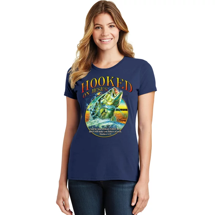 Hooked On Jesus Women's T-Shirt