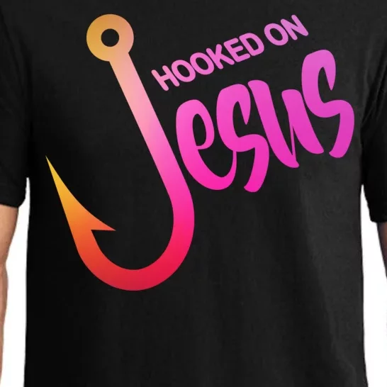 Hooked On Jesus Fish Hook Pajama Set