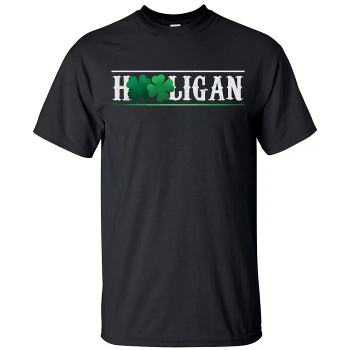 Hooligan Irish Clover St. Patrick's Day Tall T-Shirt