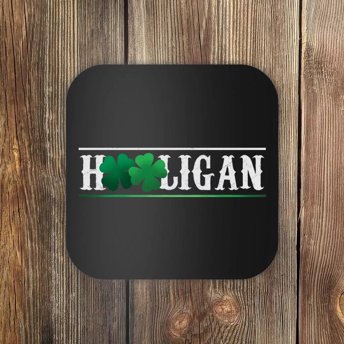 Hooligan Irish Clover St. Patrick's Day Coaster