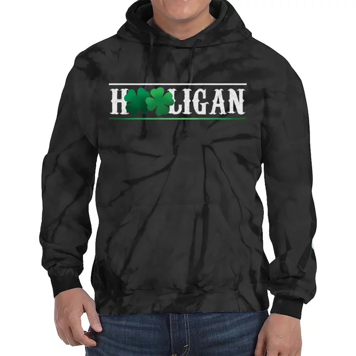 Hooligan Irish Clover St. Patrick's Day Tie Dye Hoodie