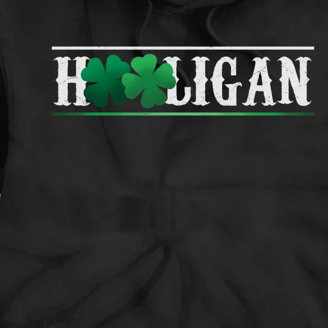 Hooligan Irish Clover St. Patrick's Day Tie Dye Hoodie