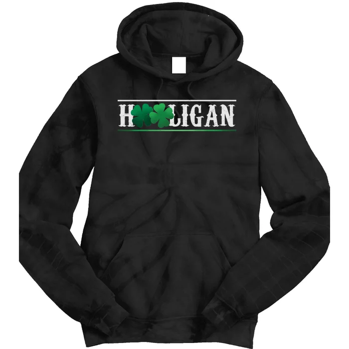 Hooligan Irish Clover St. Patrick's Day Tie Dye Hoodie