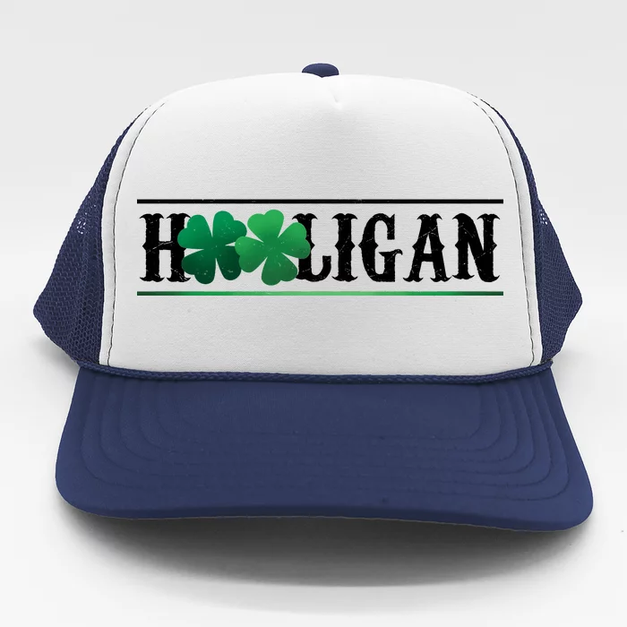 Hooligan Irish Clover St. Patrick's Day Trucker Hat