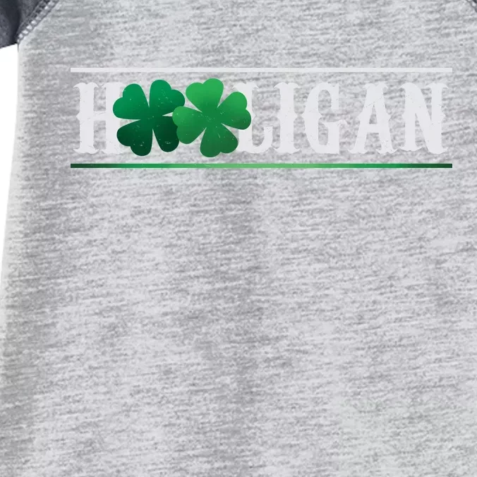 Hooligan Irish Clover St. Patrick's Day Infant Baby Jersey Bodysuit