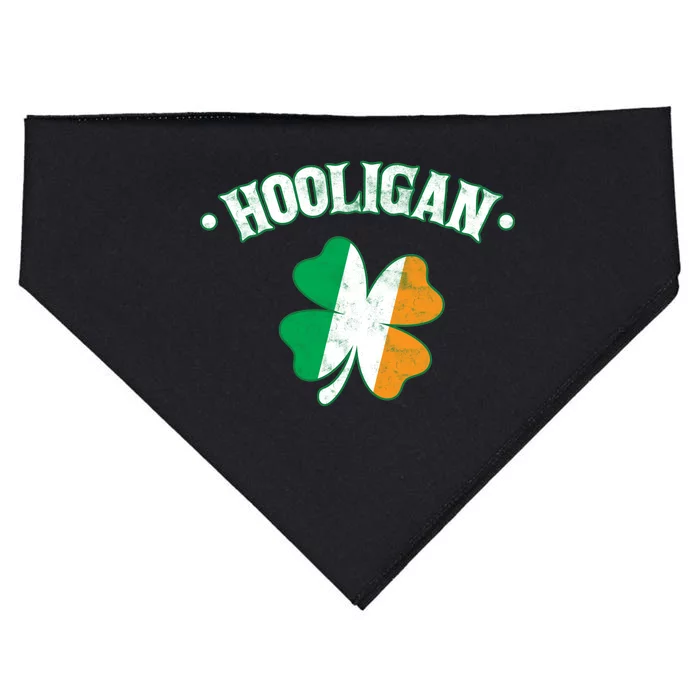 Hooligan Shamrock Ireland Flag USA-Made Doggie Bandana