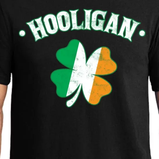 Hooligan Shamrock Ireland Flag Pajama Set