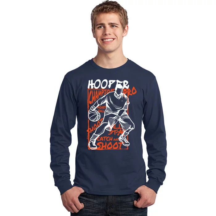 Hooper Basketball Pro Tall Long Sleeve T-Shirt