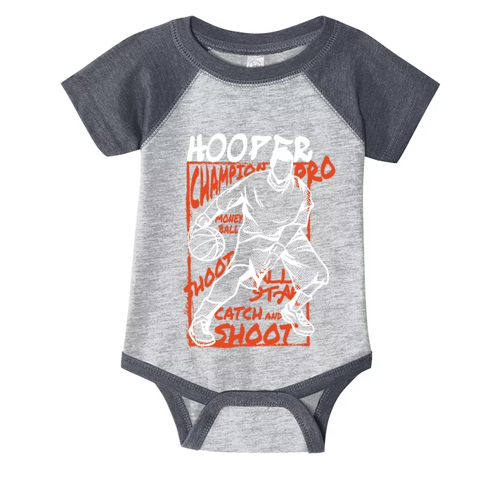 Hooper Basketball Pro Infant Baby Jersey Bodysuit