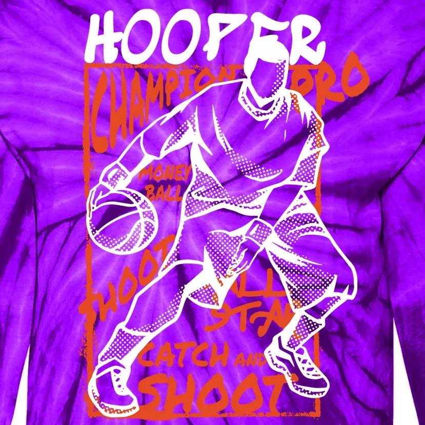 Hooper Basketball Pro Tie-Dye Long Sleeve Shirt