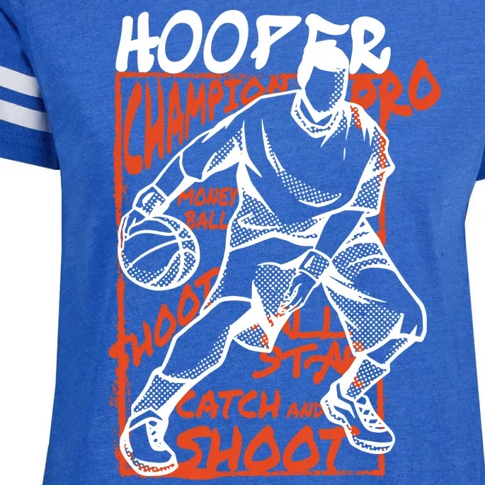 Hooper Basketball Pro Enza Ladies Jersey Football T-Shirt