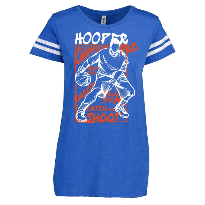 Hooper Basketball Pro Enza Ladies Jersey Football T-Shirt