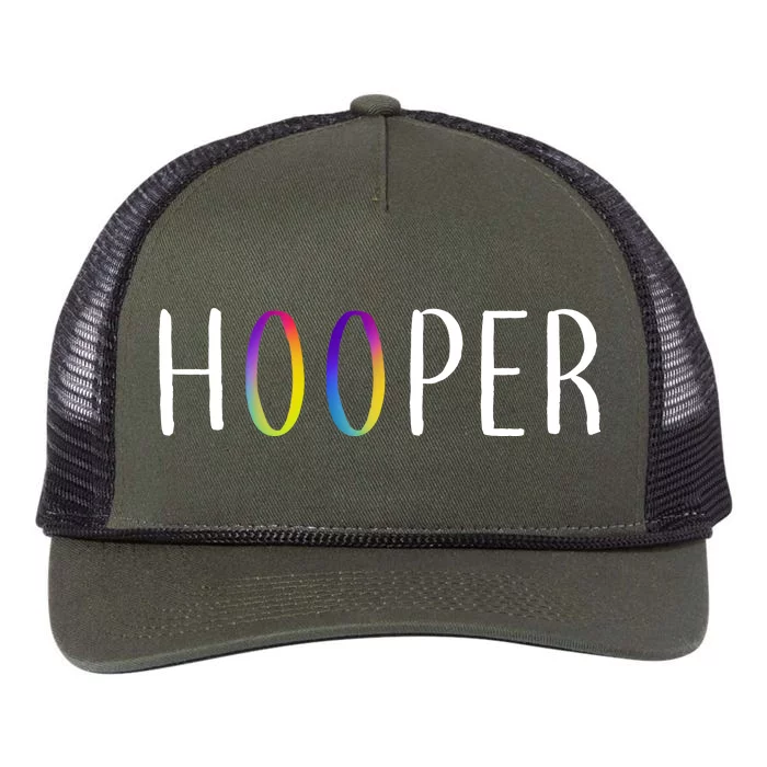 Hooper Hula Hoops Retro Rope Trucker Hat Cap