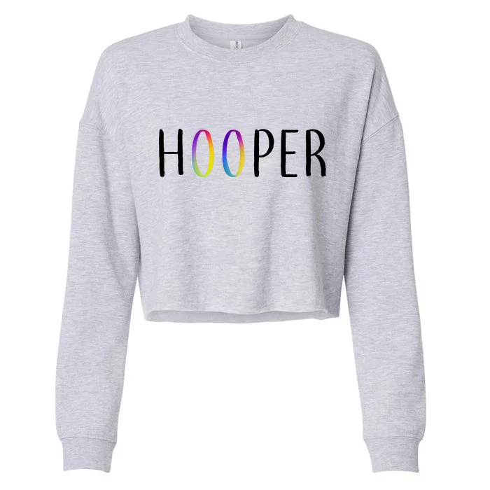 Hooper Hula Hoops Cropped Pullover Crew