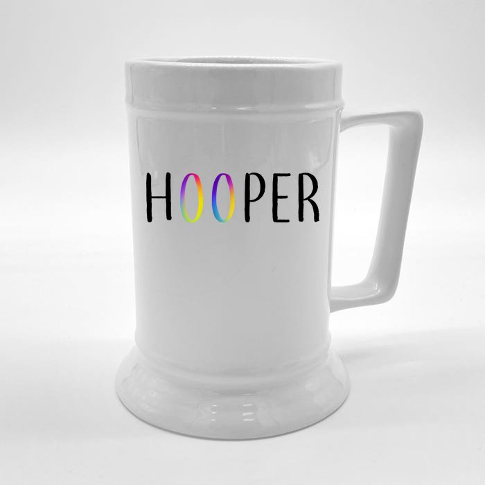 Hooper Hula Hoops Front & Back Beer Stein