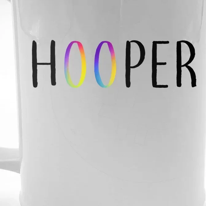 Hooper Hula Hoops Front & Back Beer Stein