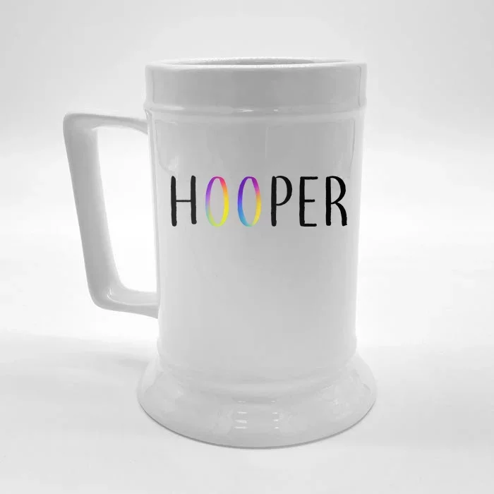 Hooper Hula Hoops Front & Back Beer Stein