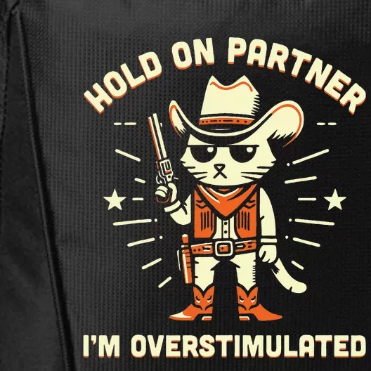 Hold On Partner IM Overstimulated City Backpack