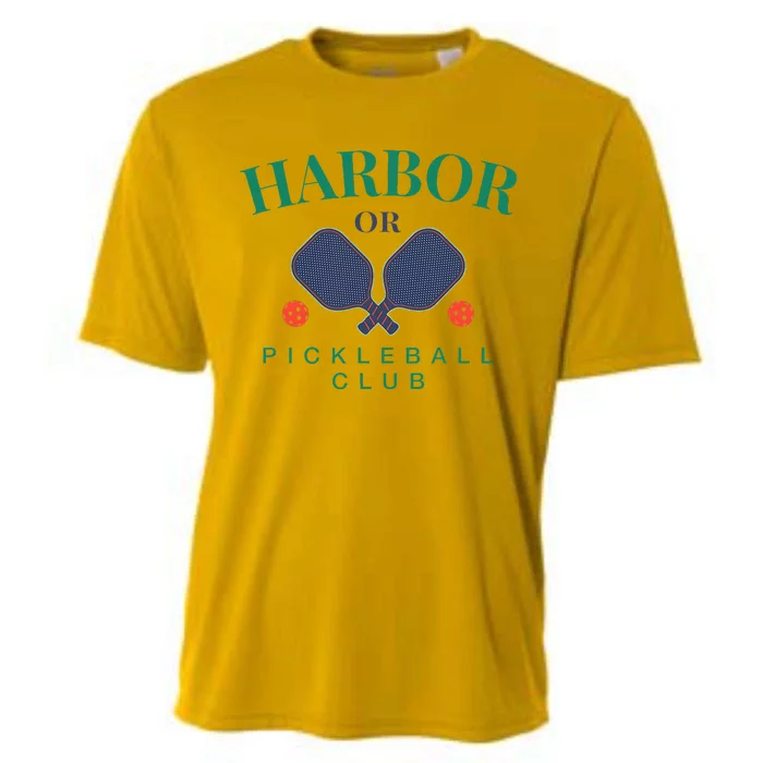 Harbor Or Pickleball Club For Paddle Players Cooling Performance Crew T-Shirt