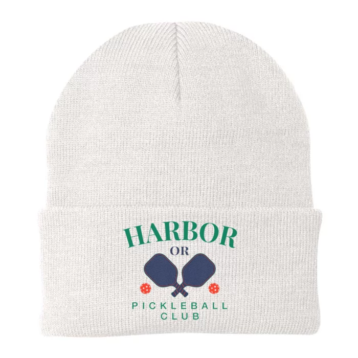 Harbor Or Pickleball Club For Paddle Players Knit Cap Winter Beanie