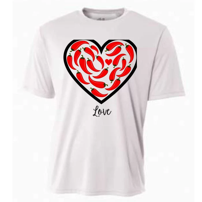 Heart Of Peppers Cooling Performance Crew T-Shirt