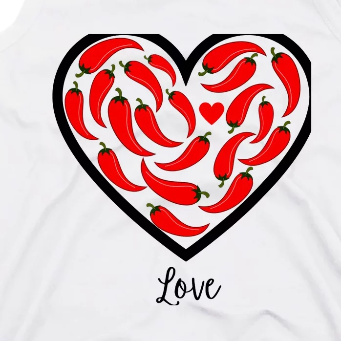 Heart Of Peppers Tank Top