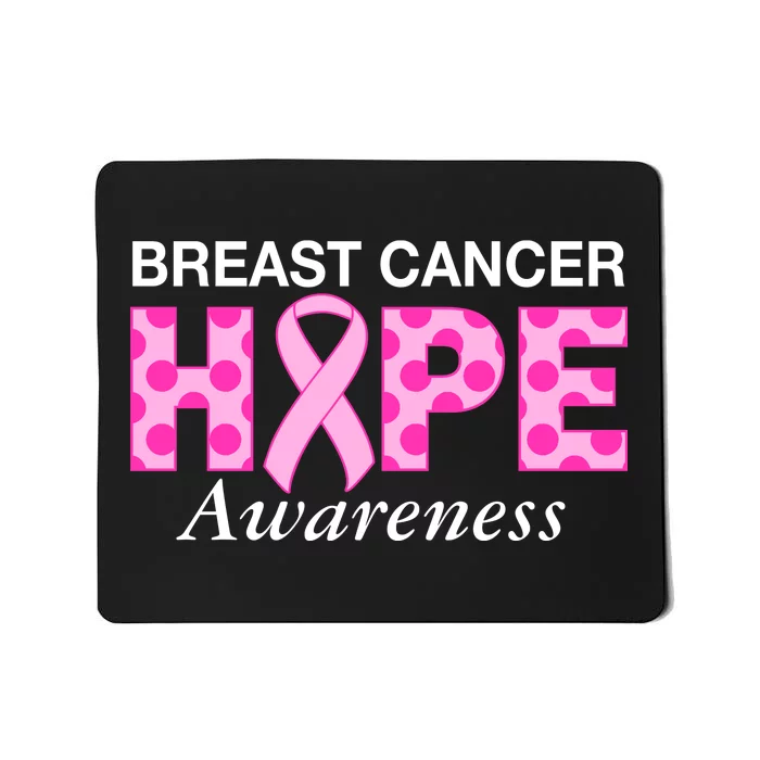 Hope Breast Cancer Awaraness Mousepad