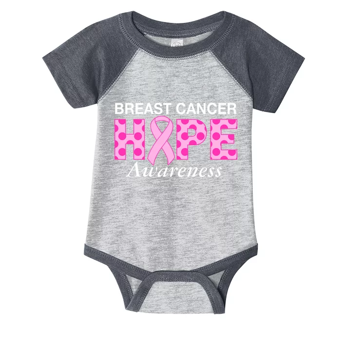 Hope Breast Cancer Awaraness Infant Baby Jersey Bodysuit